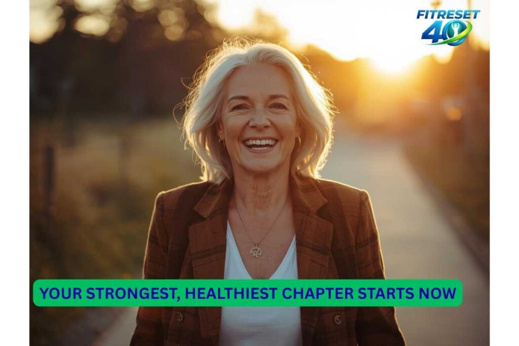 lose weight over 40 female healthy confident lifestyle