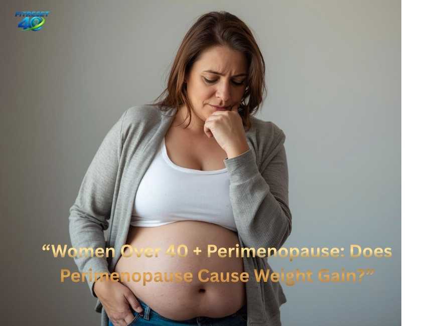 perimenopause-weight-gain-women-over-40 Does perimenopause cause weight gain in women over 40