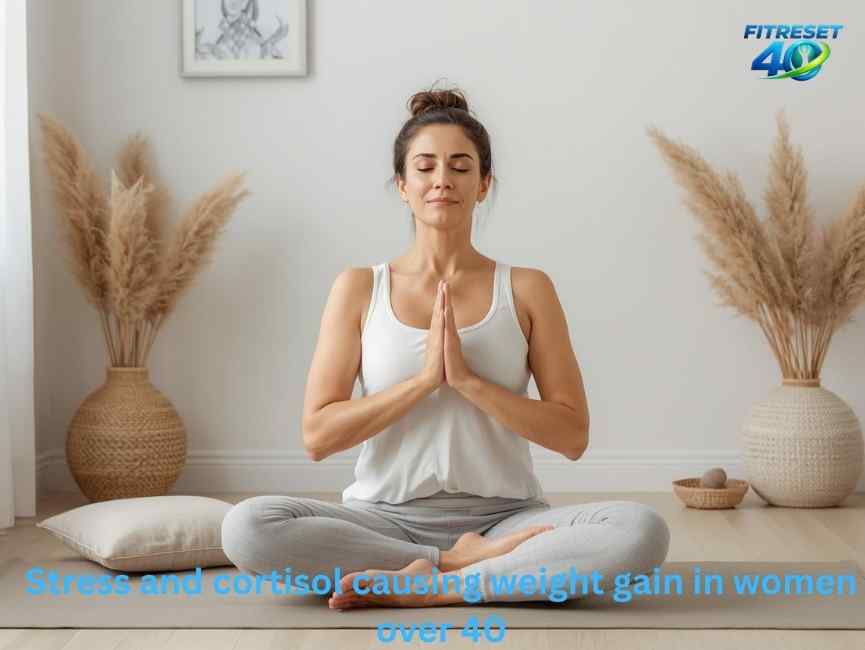 stress-cortisol-weight-gain-women-over-40 Stress and cortisol causing weight gain in women over 40