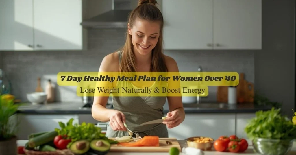 7 day healthy meal plan for women over 40 healthy lifestyle
