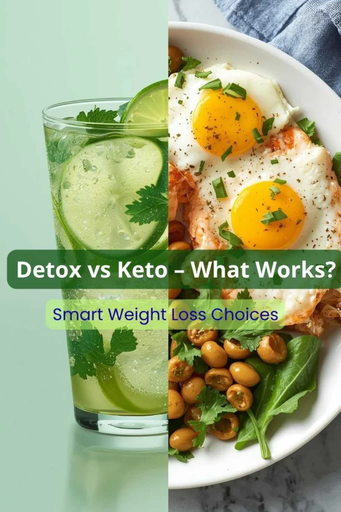 7 day detox diet vs keto diet weight loss comparison