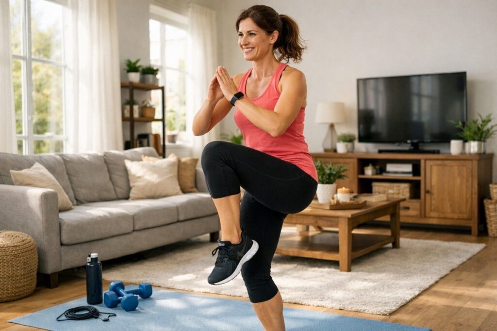 losing belly fat after 40 female exercise workout routine