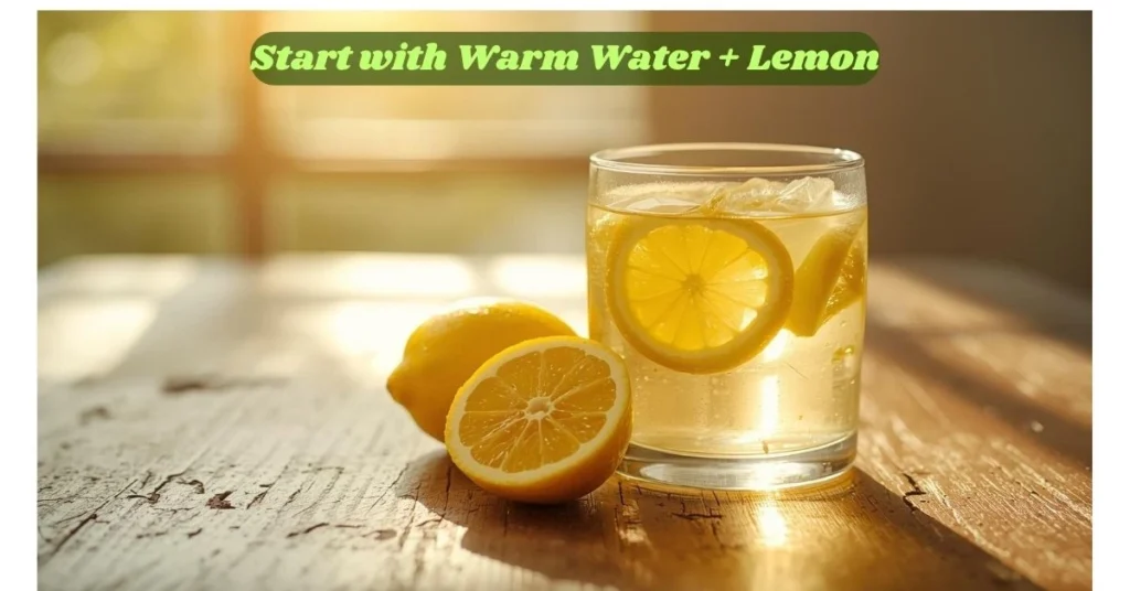 warm lemon water benefits for belly fat loss after 40