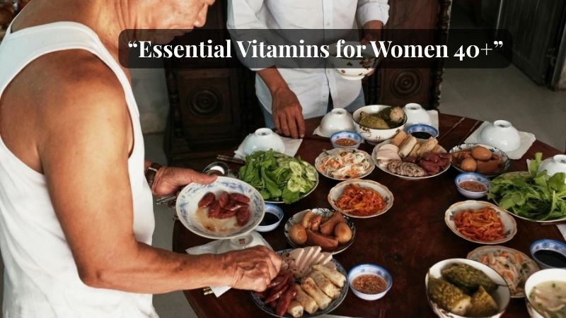 Best vitamins for women over 40 Healthy vitamin rich foods for women over 40